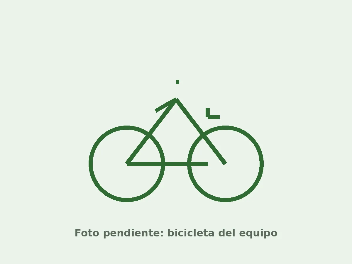 Bicicleta del equipo COIN SB FAM